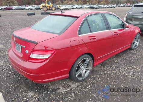 2008 Mercedes-Benz C 300 Luxury/Sport from USA, damaged, VIN WDDGF54X38R037056